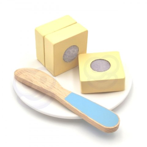 GREEN Drewniany Toster Zestaw Śniadaniowy z Akcesoriami 14 el. FSC