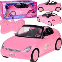 Zdalnie Sterowany Samochód Różowy Cabrio Duże Auto ze Światłami RC0713