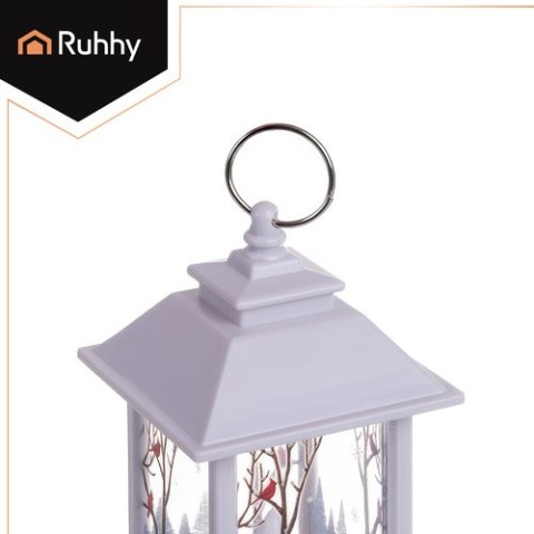 Latarenka świąteczna LED biała Ruhhy 26753