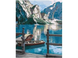 Malowanie po numerach 40x50 cm KHO2763 Górski spokój AP0074