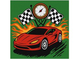 Malowanie po numerach dla dzieci 25x25cm KHO1315 Chwila zwycięstwa AP0082