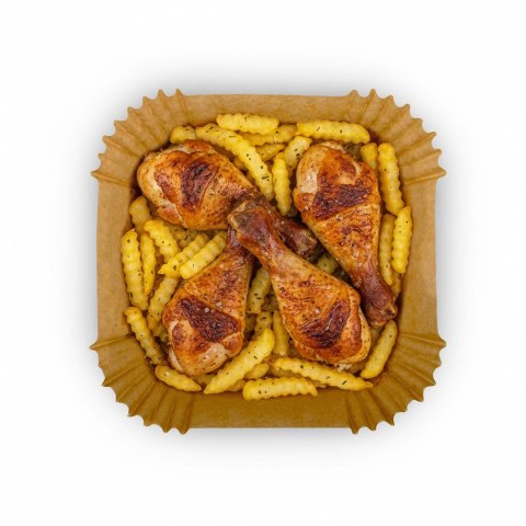 Papier do pieczenia wkładki do frytkownicy 23 cm Berdsen - 100 szt