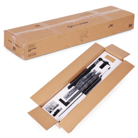 Biurko elektryczne stojące 120x60 cm regulacja wysokości 72-117 cm ModernHome