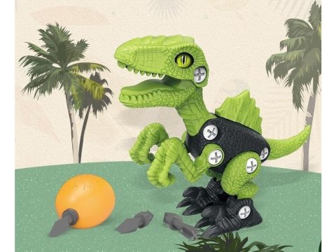 Klocki Konstrukcyjne DINOZAUR Do Skręcania I Rozkręcania Zestaw Klocków 36 El.