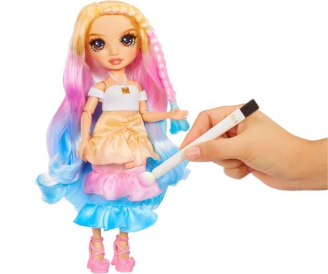 MGA 507598 Rainbow High Watercolor And Create Lalka Do Malowania Z Brązowymi Oczami