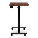 Mobilne biurko regulowane 70x48 cm stolik pod laptopa regulacja wysokości 71,5-112 cm ModernHome