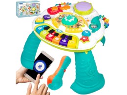 Multifunkcyjny Edukacyjny Muzyczny Stolik Dla Dzieci Pianinko Mikrofon