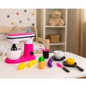 Robot Kuchenny Blender Zabawkowy Dla Dzieci Akcesoria Owoce Różowy