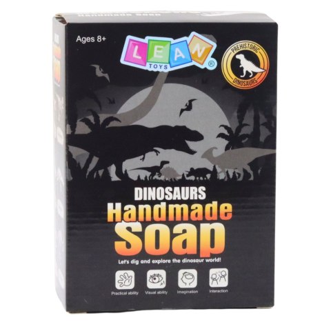Zestaw Kreatywny 2w1 Tworzenie Mydła Wykopaliska Dinozaury