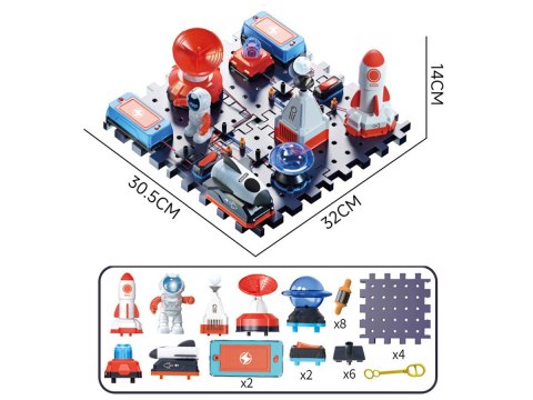 Zestaw doświadczalny Do Eksperymentów Naukowych Rakieta Kosmiczna Prom Zabawka Naukowa Eksperyment Obwód Elektroniczny