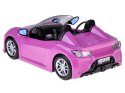 Fioletowe sportowe auto dla klasycznej lalki cabrio dla 2óch lalek