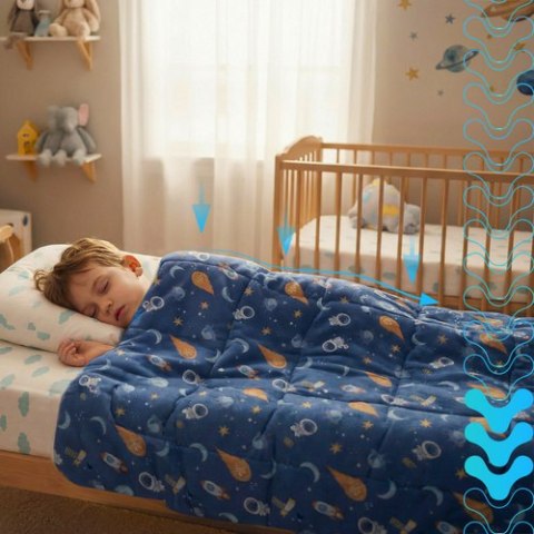 Kołdra obciążeniowa 100x150cm 4kg Isomedix 26897