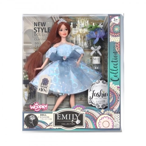 ROYAL Lalka Emi w Błękitnej Sukience Tiulowej