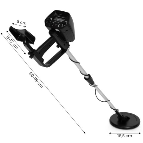 Wykrywacz metali detektor 2 tryby do poszukiwań złota srebra monet