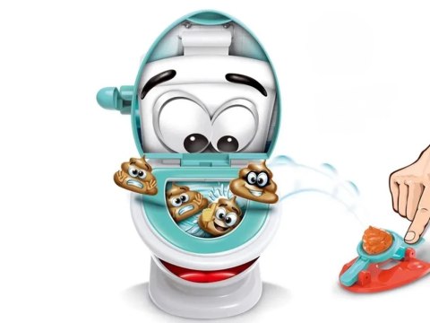 Zabawna gra zręcznościowa TOALETA - w kupie siła! Wersja dla rywali