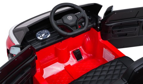 Auto samochód na akumulator  Volkswagen ID BUZZ Czerwony