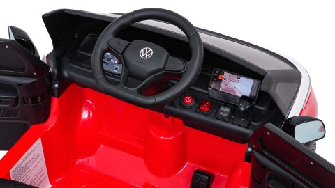 Auto samochód na akumulator  Volkswagen ID BUZZ Czerwony