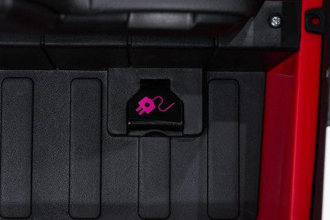 Auto samochód na akumulator  Volkswagen ID BUZZ Czerwony