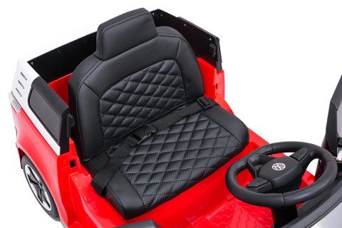 Auto samochód na akumulator  Volkswagen ID BUZZ Czerwony