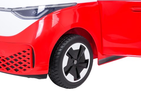 Auto samochód na akumulator  Volkswagen ID BUZZ Czerwony