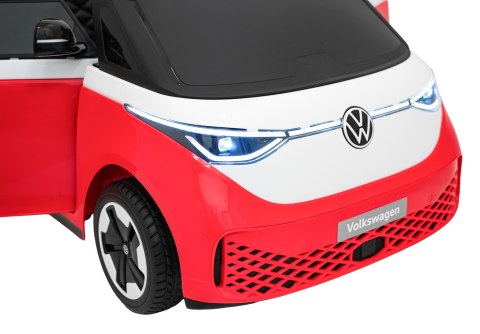 Auto samochód na akumulator  Volkswagen ID BUZZ Czerwony