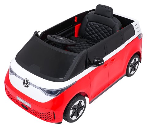 Auto samochód na akumulator  Volkswagen ID BUZZ Czerwony