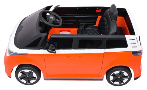 Auto samochód na akumulator  Volkswagen ID BUZZ Pomarańczowy