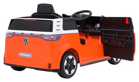 Auto samochód na akumulator  Volkswagen ID BUZZ Pomarańczowy