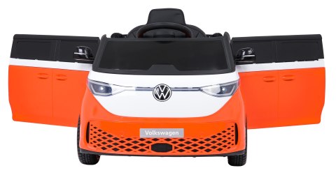 Auto samochód na akumulator  Volkswagen ID BUZZ Pomarańczowy