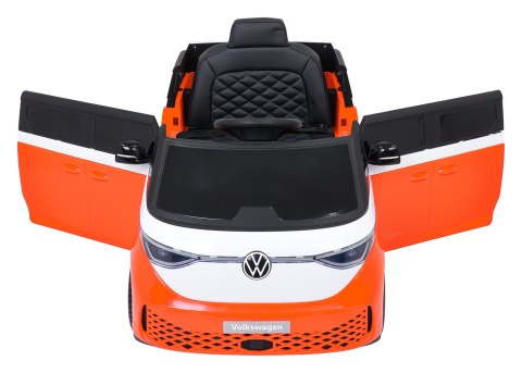 Auto samochód na akumulator  Volkswagen ID BUZZ Pomarańczowy