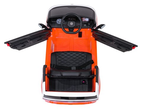 Auto samochód na akumulator  Volkswagen ID BUZZ Pomarańczowy