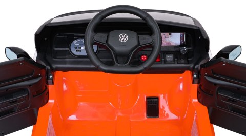 Auto samochód na akumulator  Volkswagen ID BUZZ Pomarańczowy