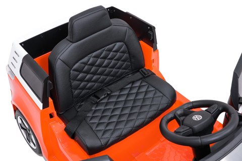 Auto samochód na akumulator  Volkswagen ID BUZZ Pomarańczowy