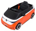 Auto samochód na akumulator  Volkswagen ID BUZZ Pomarańczowy