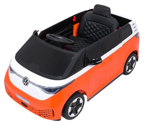 Auto samochód na akumulator  Volkswagen ID BUZZ Pomarańczowy