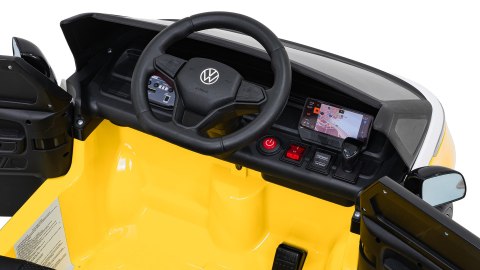 Auto samochód na akumulator  Volkswagen ID BUZZ Żółty