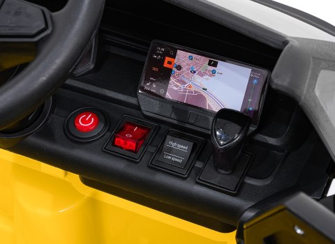 Auto samochód na akumulator  Volkswagen ID BUZZ Żółty