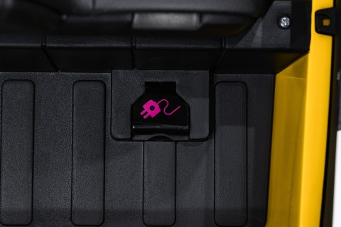 Auto samochód na akumulator  Volkswagen ID BUZZ Żółty