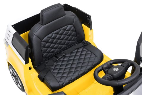 Auto samochód na akumulator  Volkswagen ID BUZZ Żółty