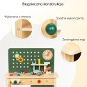 GREEN Drewniany Warsztat STEM Zestaw z Narzędziami