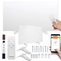 Grzejnik na podczerwień panel grzewczy promiennik FIR 600W WIFI 60x100 cm