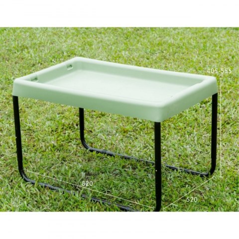 MASTERKIDZ Prostokątny Stolik Do Zabawy Piaskiem I Wodą Regulowana Wysokość