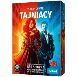 Rebel Karciana gra dedukcyjna Tajniacy - ściśle tajna gra słowna (nowa edycja) GR0829