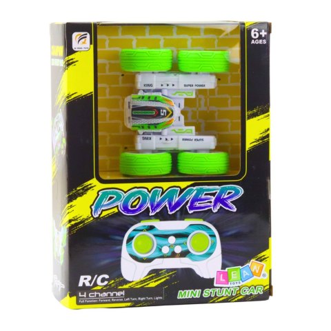 Auto Terenowe Akrobatyczne Zdalnie Sterowane 360° Zielone 1:32