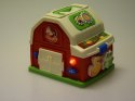 Interaktywny domek edukacyjny farma klocki odgłosy zwierząt sorter