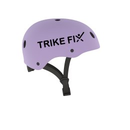 Kask rowerowy dla dziecka Trike Fix dziecięcy  LED M 55-58cm fioletowy