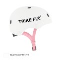 Kask rowerowy dla dziecka Trike Fix dziecięcy  LED S 48-54cm biały