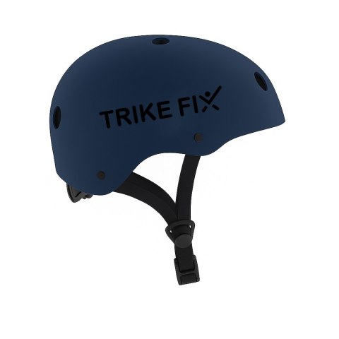 Kask rowerowy dla dziecka Trike Fix dziecięcy  LED S 48-54cm granatowy