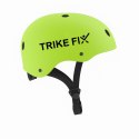 Kask rowerowy dla dziecka Trike Fix dziecięcy regulowany LED S 48-54cm zielony jasny