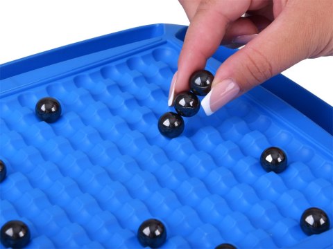 Magnetyczna Gra Strategiczna z Kulkami i Kołem Fortuny dla Rodziny